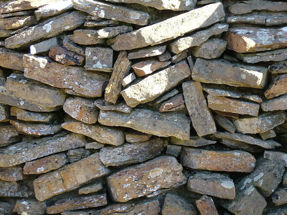 Dry Stone Dyke, by Doug Sutherland Dry Stone Dyke, by Doug Sutherland